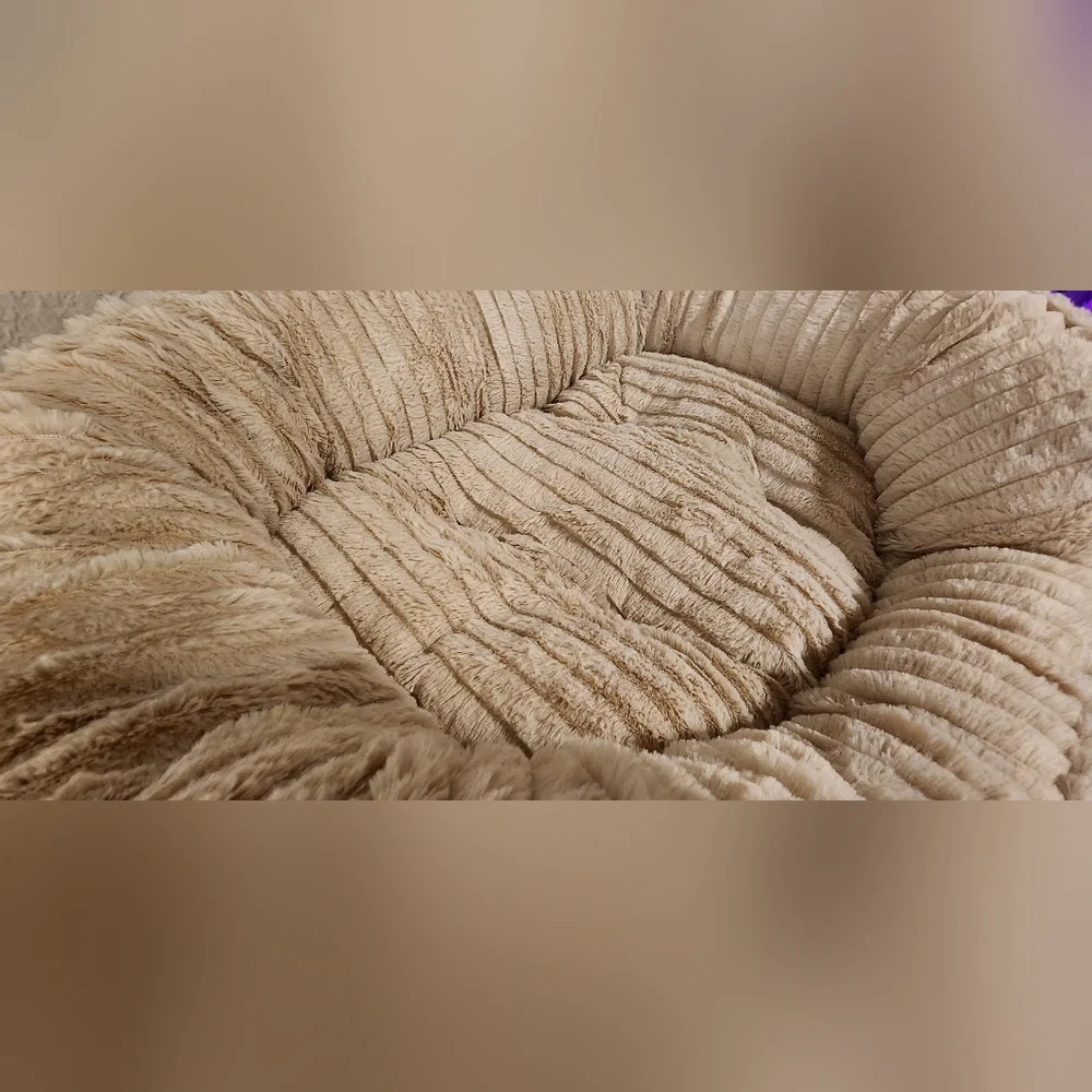 Plush Dog Bed